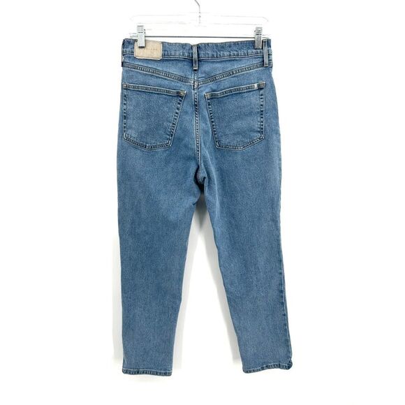 EVERLANE Womens The Original Cheeky Jeans High Rise Organic Cotton Size 29 Ankle - Picture 2 of 8